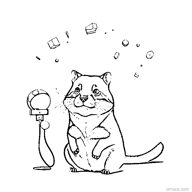 cute capybara relaxing lazily coloring page - free printable black and white line art for kids and adults
