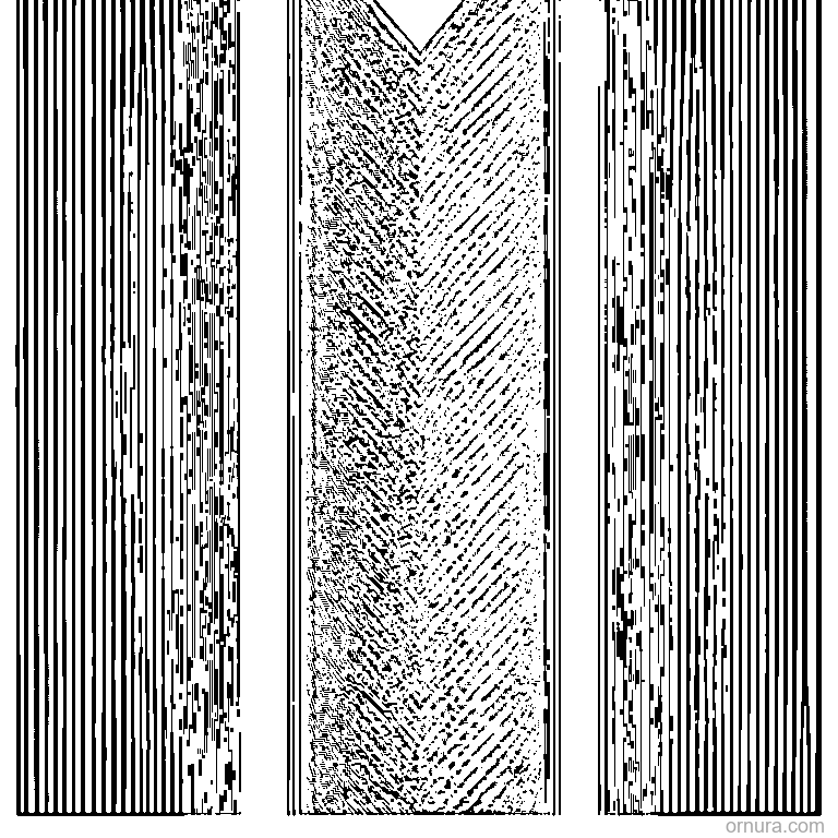 zigzag pattern coloring page - free printable bold zigzag lines for kids and adults