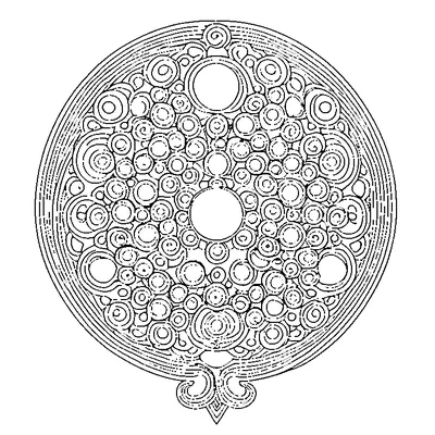 bubble pattern circles coloring pages