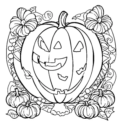 Candy Corn Pattern coloring pages