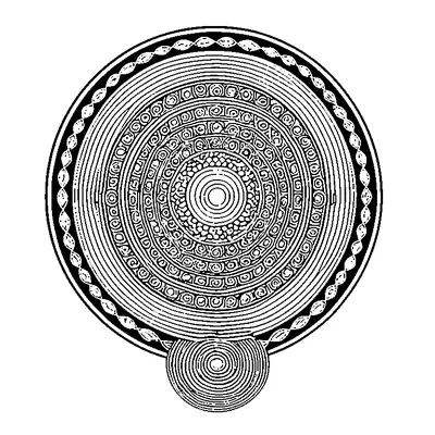 circle pattern overlapping coloring pages