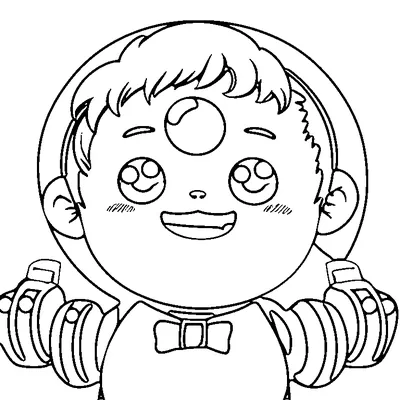 cute frankenstein boy coloring pages