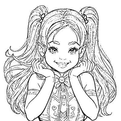 cute vampire girl coloring pages
