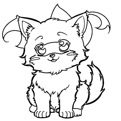 cute werewolf pup coloring pages