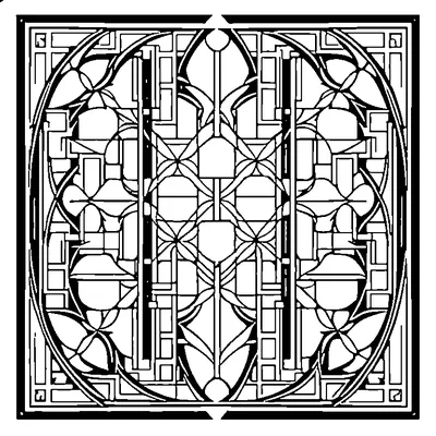 lattice pattern crisscross coloring pages