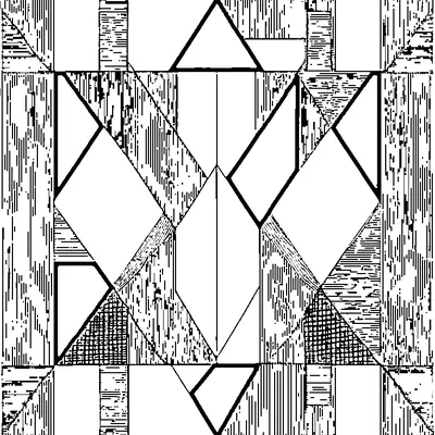 patchwork pattern squares mixe coloring pages