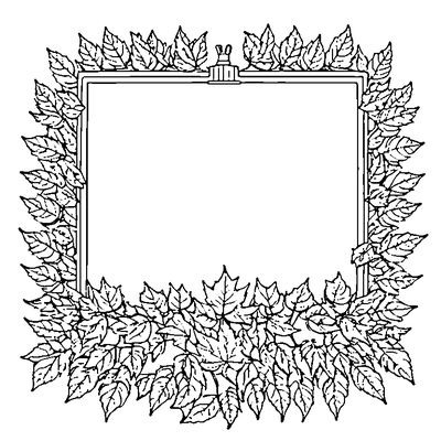 Pile Of Autumn Leaves On Ground coloring page variation 5