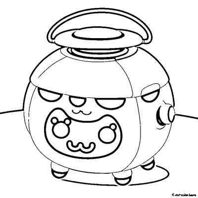 smiling halloween lantern coloring pages
